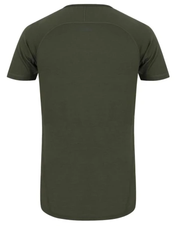 Husky Mersa M green pánské merino triko