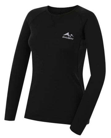 Husky Mertee L black dámske merino tričko Husky Mertee L black dámske merino tričko