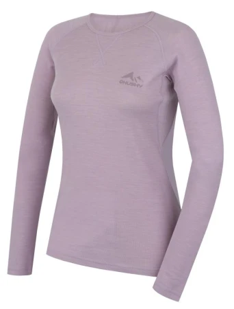 Husky Mertee L light purple dámske merino tričko Husky Mertee L light purple dámske merino tričko