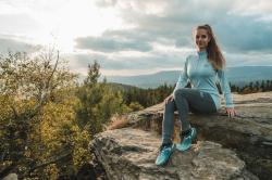 Husky Merow Zip L faded mint merino termoprádlo triko POUZE M (VÝPRODEJ)