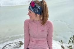 Husky Merow Zip L faded mint merino termoprádlo triko POUZE M (VÝPRODEJ)