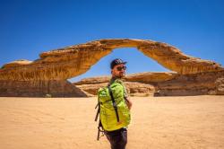 Husky Moper 28l dark blue městský batoh