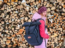 Husky Moper 28l dark blue městský batoh