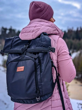 Husky Moper 28l dark blue městský batoh