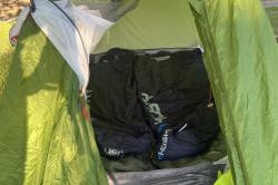 Husky Fury 5 dark blue nafukovací karimatka