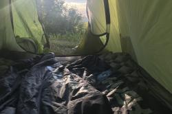 Husky Fury 5 dark blue nafukovací karimatka