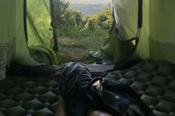 Husky Fury 5 dark blue nafukovacia karimatka