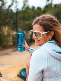 Husky Springie blue outdoorová láhev