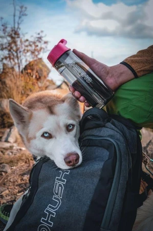 Husky Springler modrá outdoorová láhev