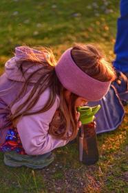 Husky Outdoorová láhev Springler zelená