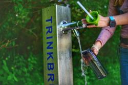 Husky Outdoorová láhev Springler zelená