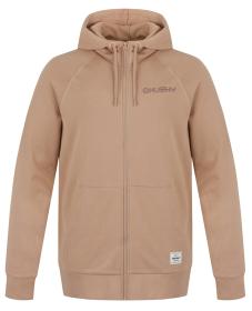 Husky Brool M beige pánska bavlnená mikina