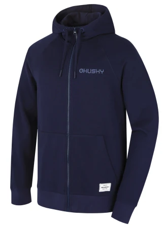 Husky Brool M dark blue pánská bavlněná mikina