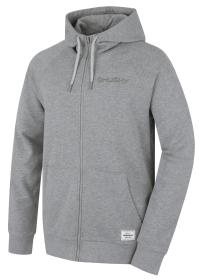 Husky Brool M grey pánská bavlněná mikina Husky Brool M grey pánská bavlněná mikina