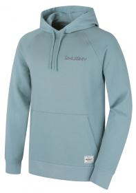 Husky Buggy M faded mint pánska bavlnená mikina Husky Buggy M faded mint pánska bavlnená mikina