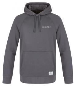 Husky Buggy M grey pánská bavlněná mikina