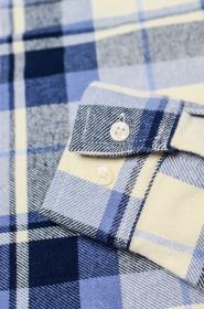 Husky Gaia M blue pánská flanelová košile