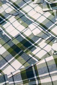 Husky Gaia M green pánská flanelová košile