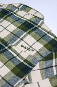 Husky Gaia M green pánská flanelová košile