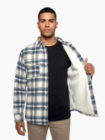 Husky Givi M blue pánská flanelová košile