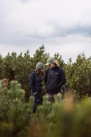 Husky Addy M black pánská fleecová mikina