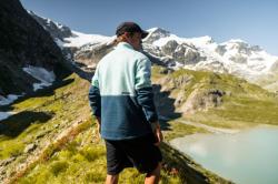 Husky Addy M black pánská fleecová mikina