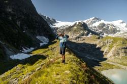 Husky Addy M black pánská fleecová mikina