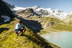 Husky Addy M black pánská fleecová mikina