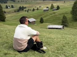 Husky Addy M black pánská fleecová mikina