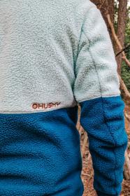 Husky Addy M mint/blue pánská fleecová mikina