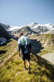 Husky Addy M mint/blue pánská fleecová mikina