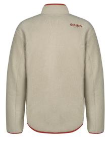 Husky Addy Zip M beige pánská fleecová mikina