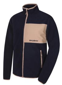 Husky Addy Zip M dark blue pánská fleecová mikina Husky Addy Zip M dark blue pánská fleecová mikina
