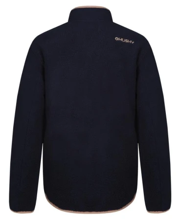 Husky Addy Zip M dark blue pánská fleecová mikina
