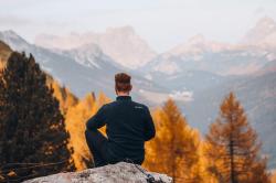 Husky Addy Zip M faded green pánska fleecová mikina