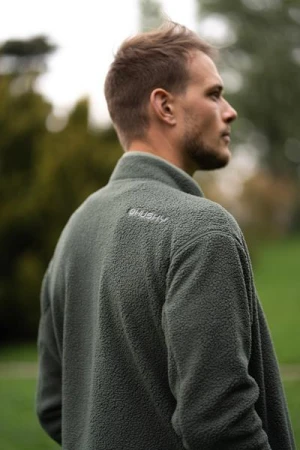 Husky Addy Zip M faded green pánská fleecová mikina