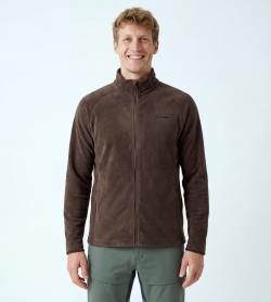 Husky Aflee M brown pánska fleecová mikina