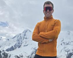 Husky Aflee M green pánská fleecová mikina