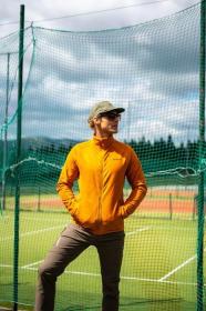 Husky Aflee M mustard pánska fleecová mikina