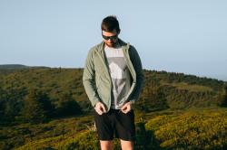 Husky Aflee M mustard pánska fleecová mikina