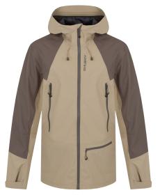Husky Nanola M beige/grey pánská hardshell bunda