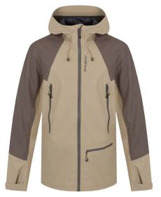 Husky Nanola M beige/grey pánská hardshell bunda