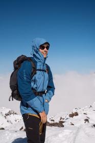 Husky Nanola M blue pánská hardshell bunda