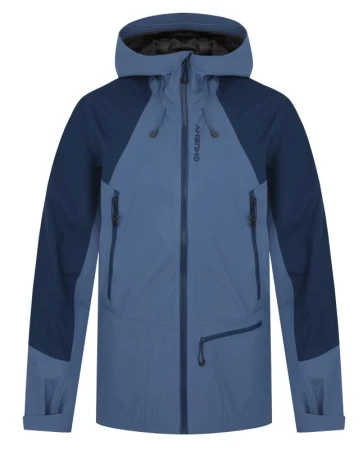 Husky Nanola M blue pánská hardshell bunda