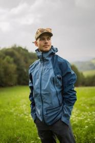 Husky Nanola M blue pánska hardshell bunda