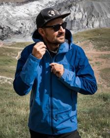 Husky Nanola M blue pánska hardshell bunda