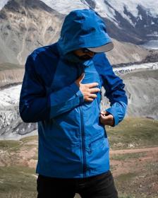 Husky Nanola M blue pánska hardshell bunda