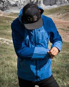 Husky Nanola M blue pánska hardshell bunda
