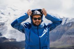 Husky Nanola M blue pánska hardshell bunda