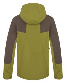 Husky Nanola M khaki/green pánská hardshell bunda
